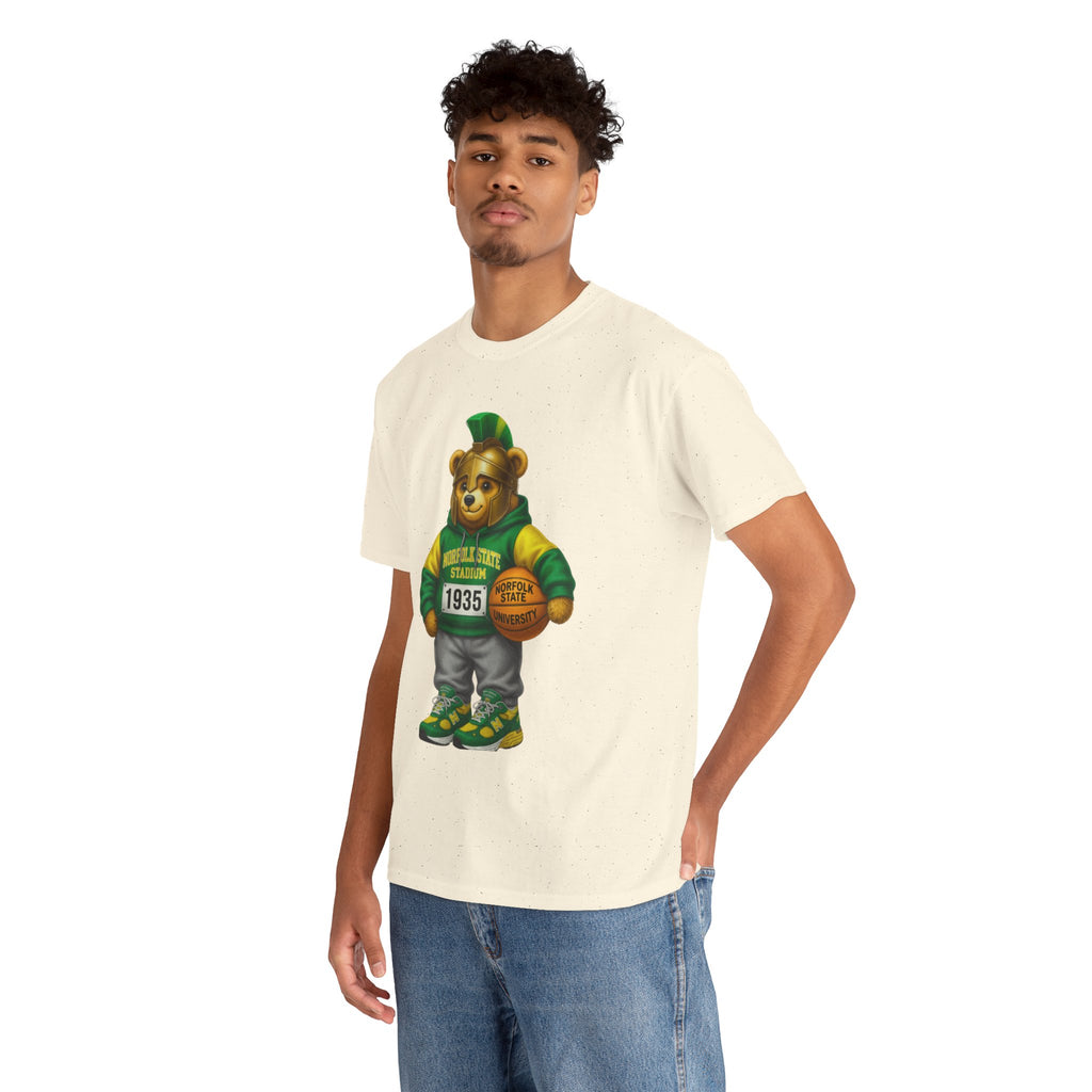 Norfolk State Spartan Bear - HBCU Tee Shirt