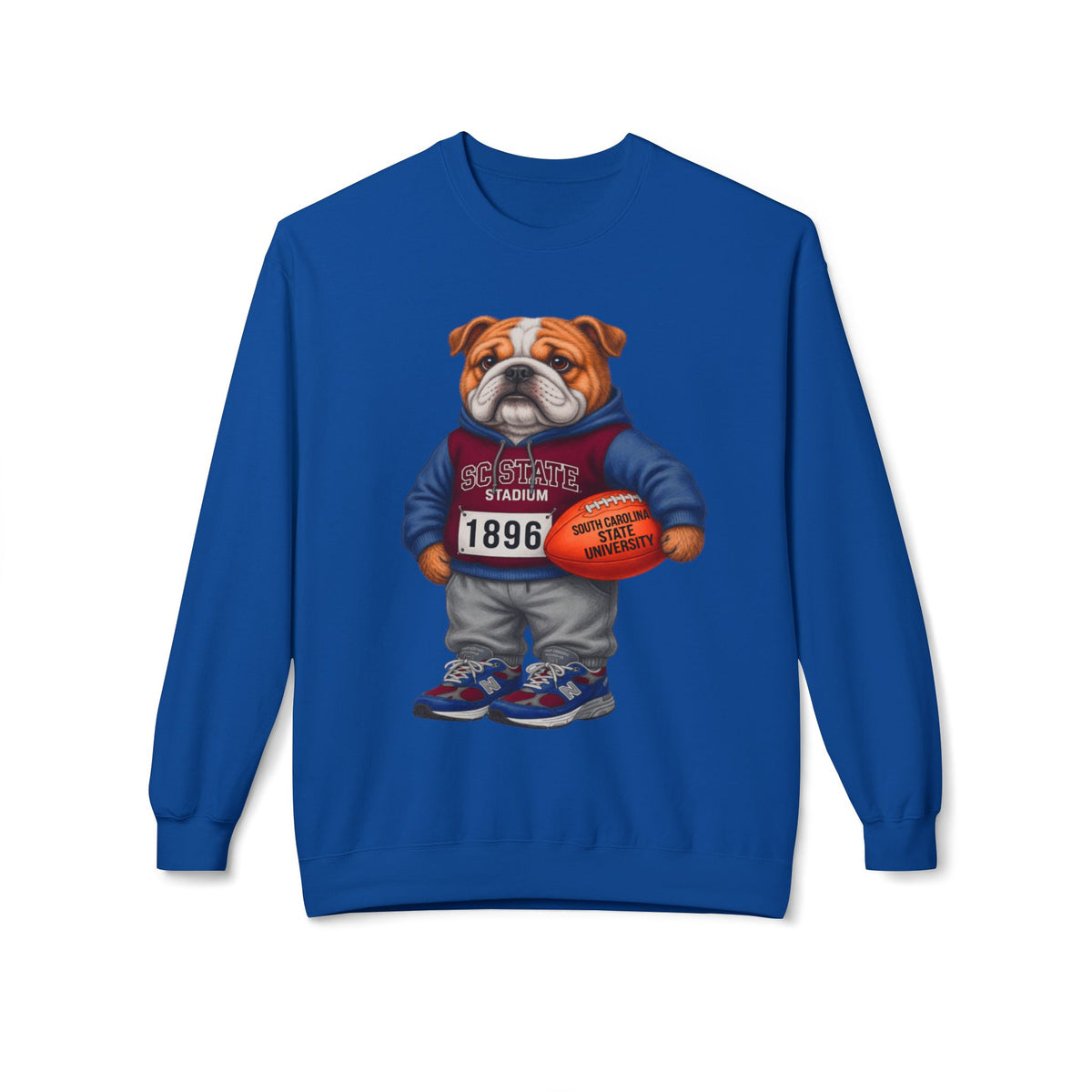 SC State Stadium Bulldog Mascot- HBCU Polo Bear sweatshirt