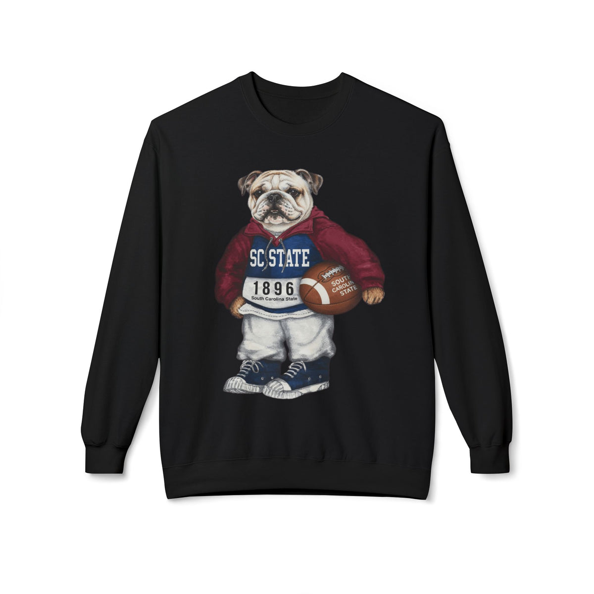 SC State Bulldog Mascot- HBCU Polo Bear sweatshirt