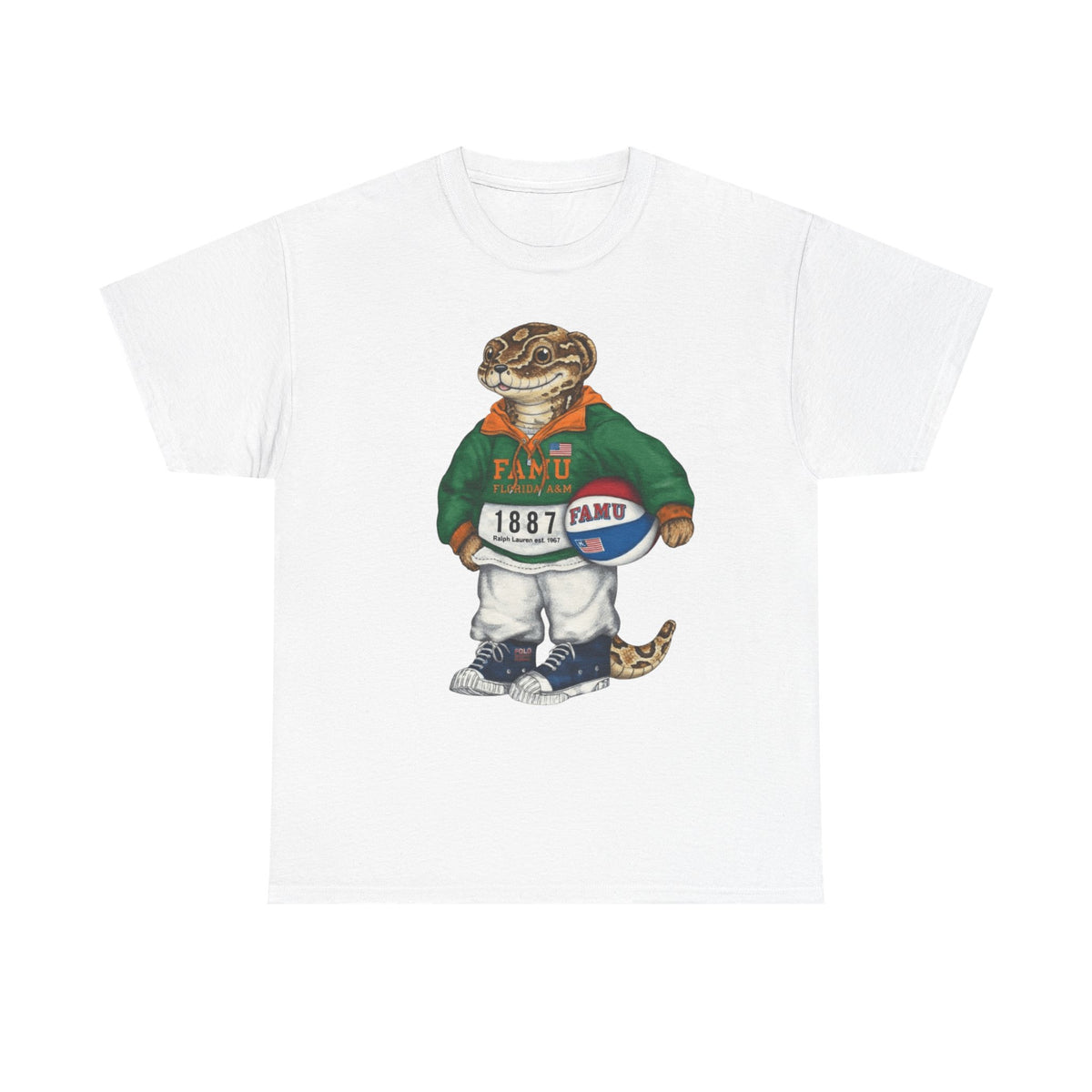 FAMU Rattler Bear  Edition- HBCU Tee Shirt