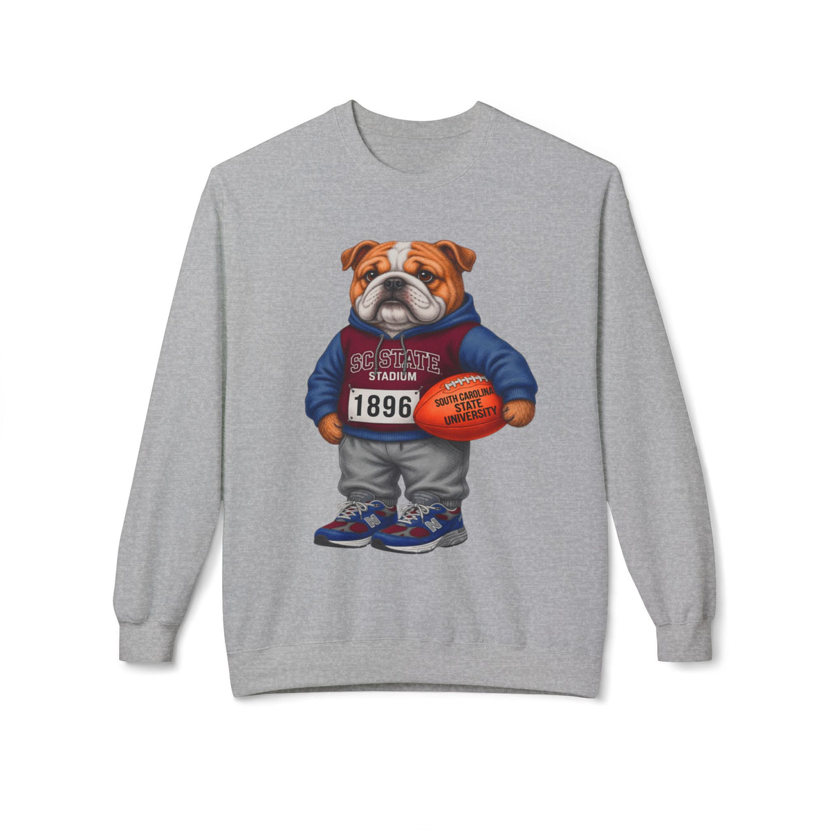 SC State Stadium Bulldog Mascot- HBCU Polo Bear sweatshirt