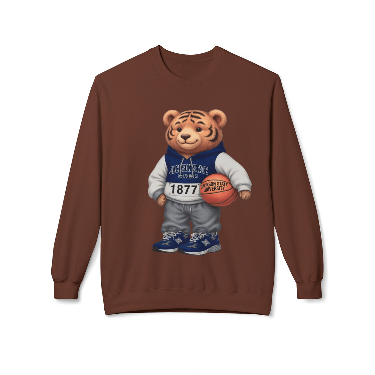 Jackson State Tiger Mascot- HBCU Polo Bear sweatshirt