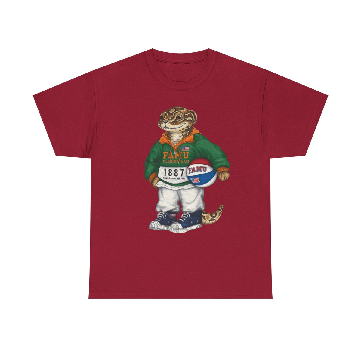 FAMU Rattler Bear  Edition- HBCU Tee Shirt