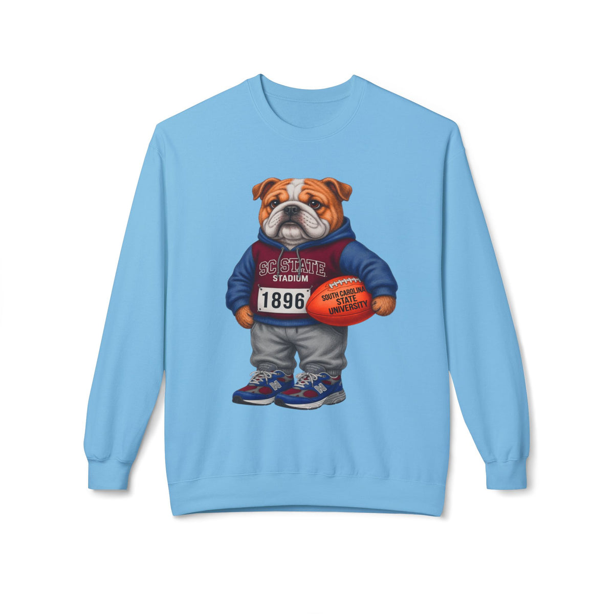 SC State Stadium Bulldog Mascot- HBCU Polo Bear sweatshirt