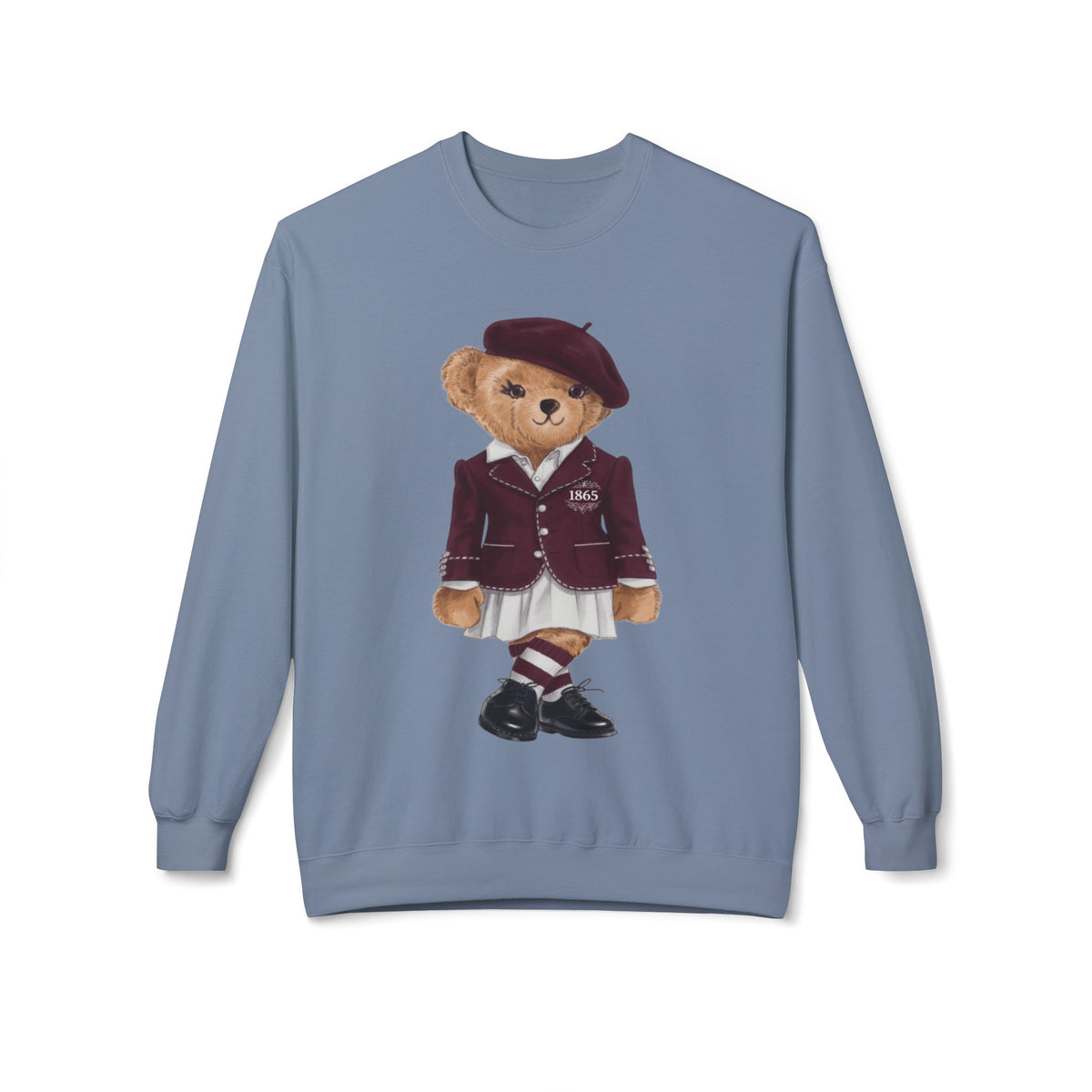 Shaw University Lady Bear Polo Bear Sweatshirt | HBCU Crewneck