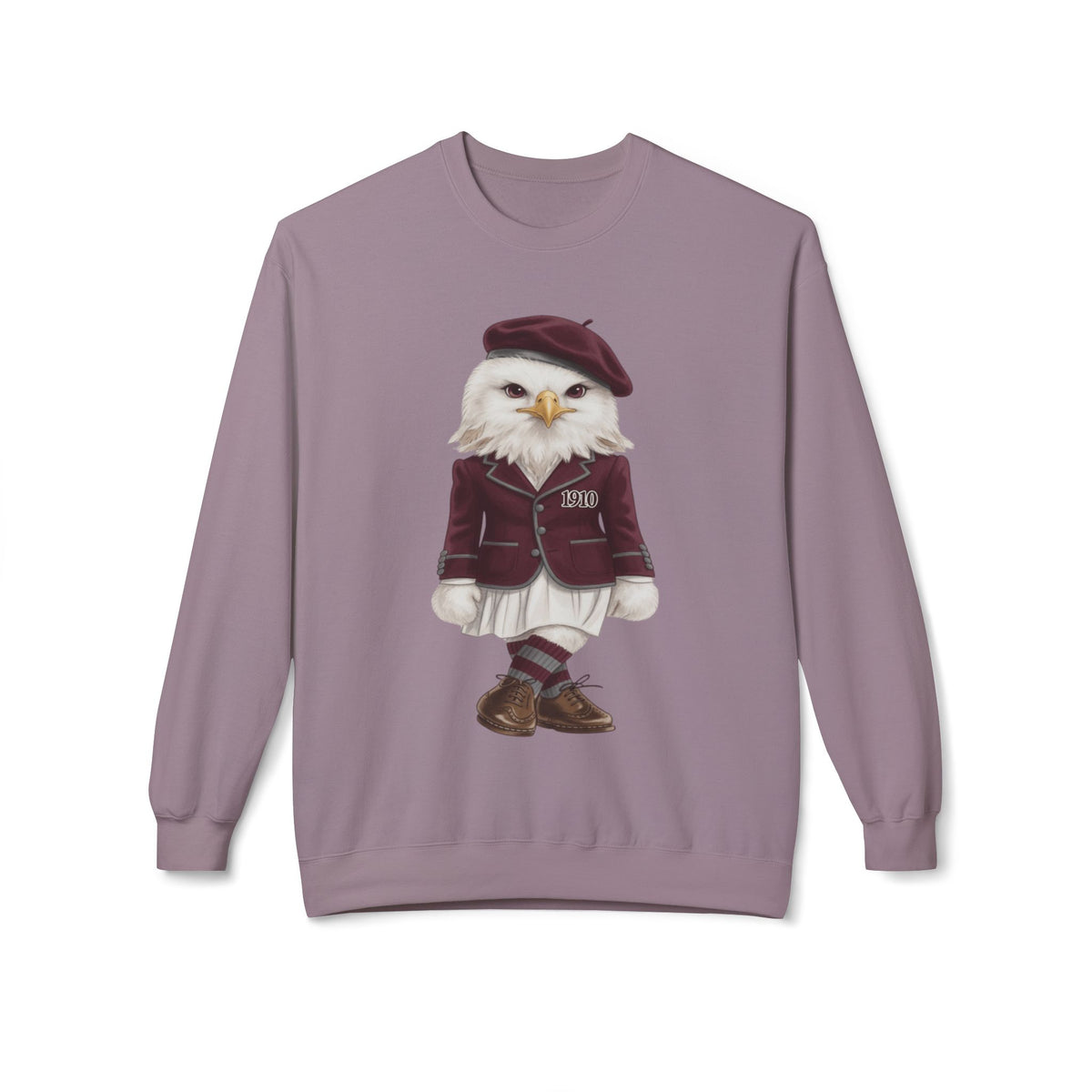 NCCU  Lady Eagle of 1910- HBCU Polo Bear sweatshirt