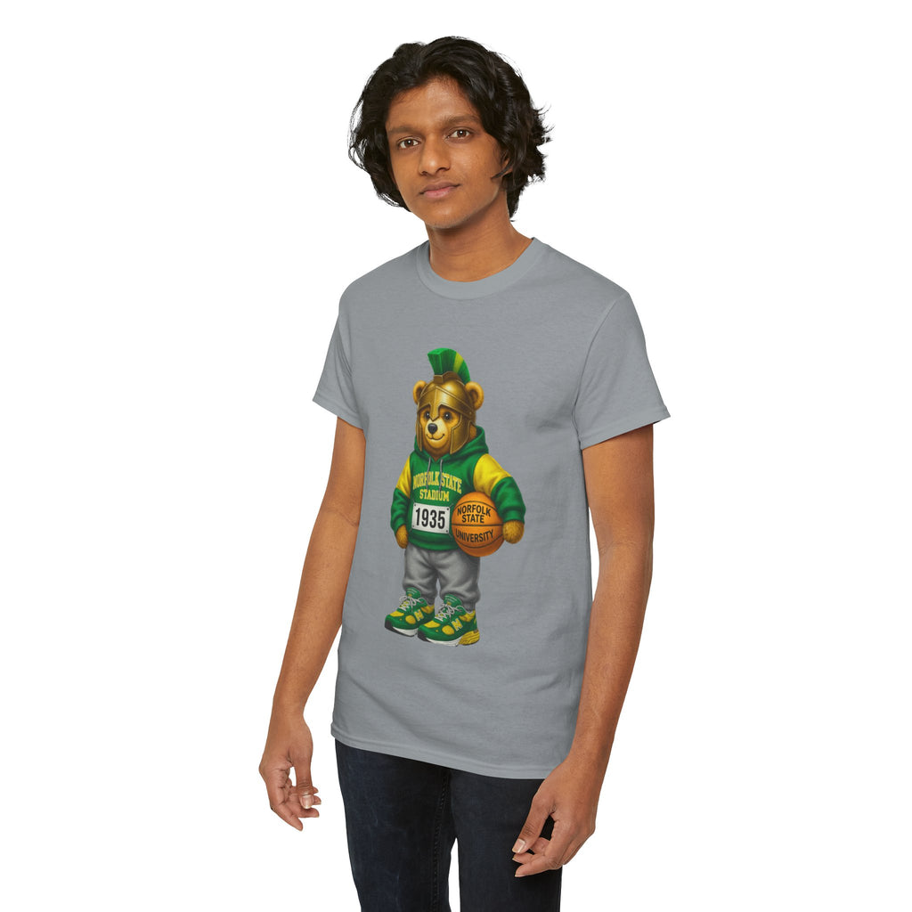 Norfolk State Spartan Bear - HBCU Tee Shirt
