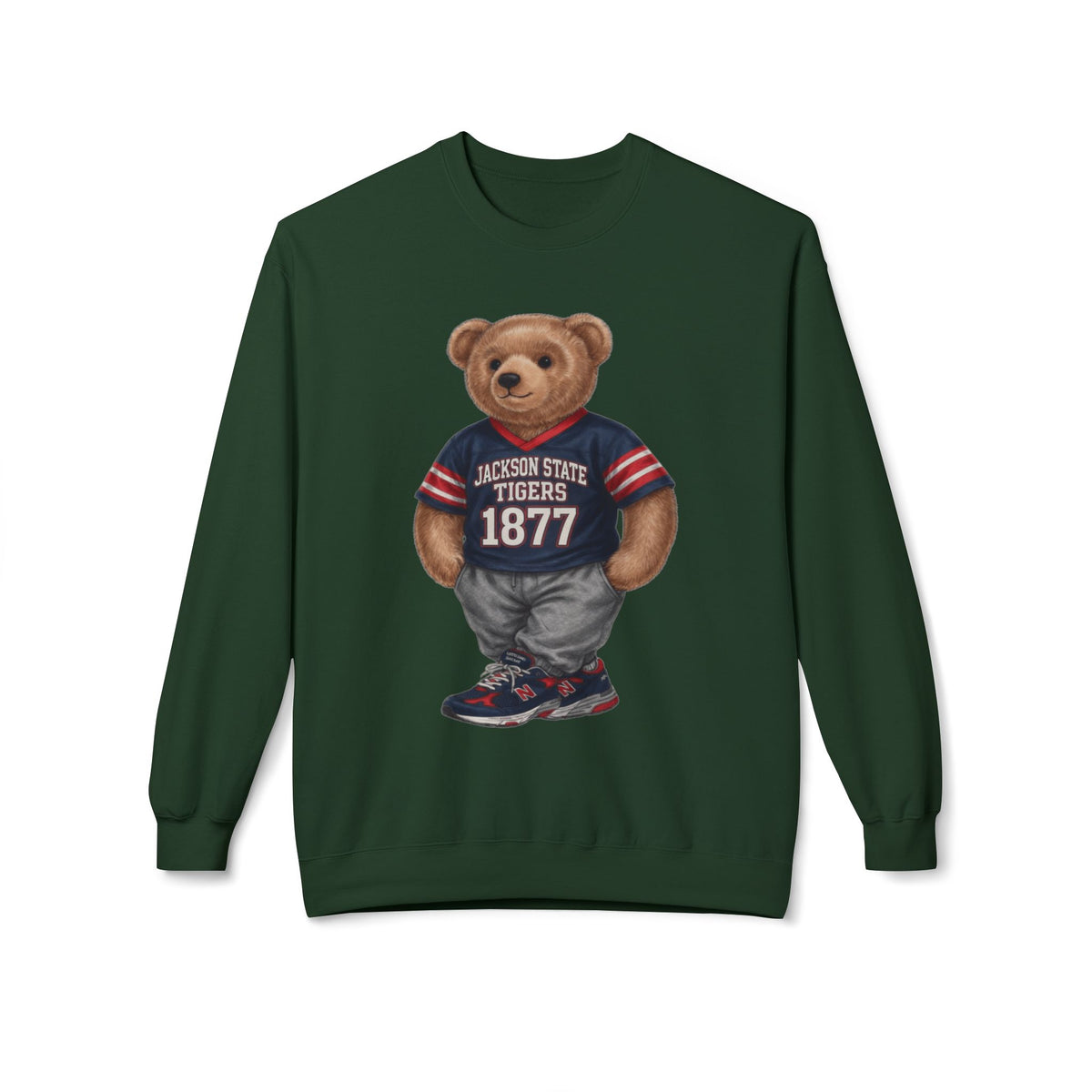 Jackson State Tigers Mascot- HBCU Polo Bear sweatshirt