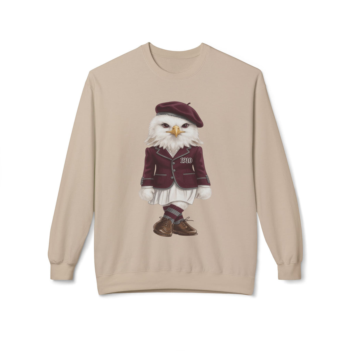 NCCU  Lady Eagle of 1910- HBCU Polo Bear sweatshirt