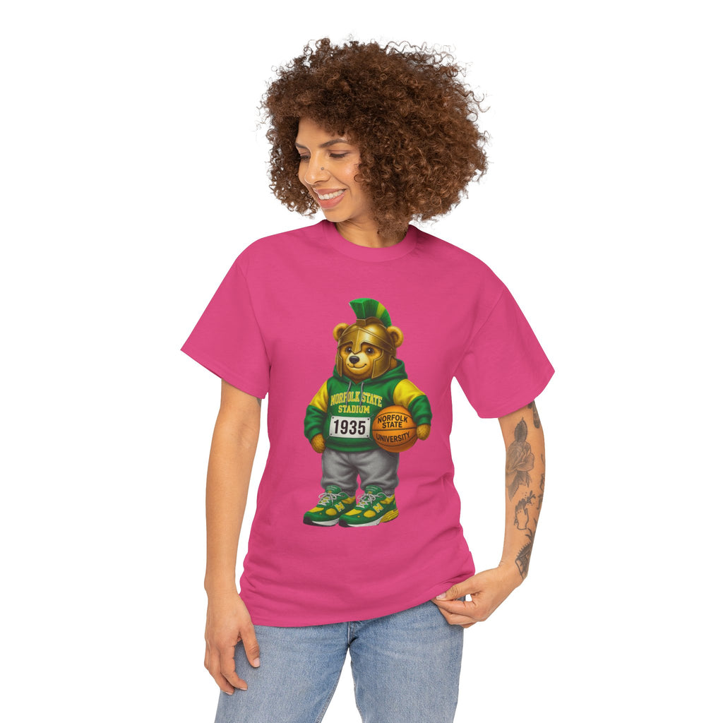Norfolk State Spartan Bear - HBCU Tee Shirt