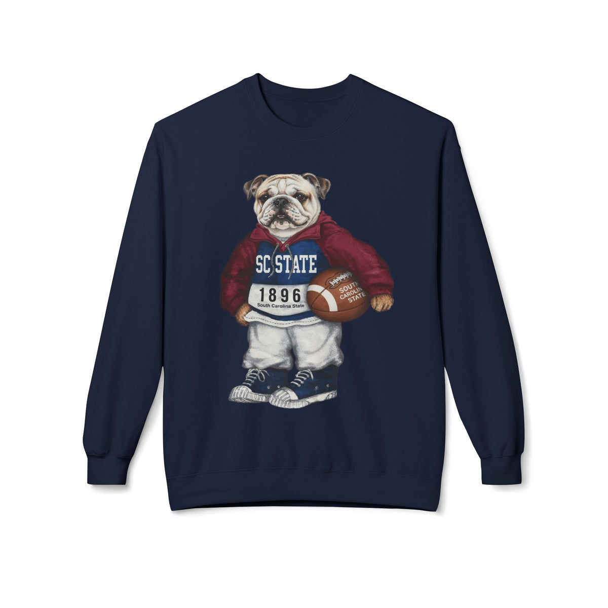 SC State Bulldog Mascot- HBCU Polo Bear sweatshirt