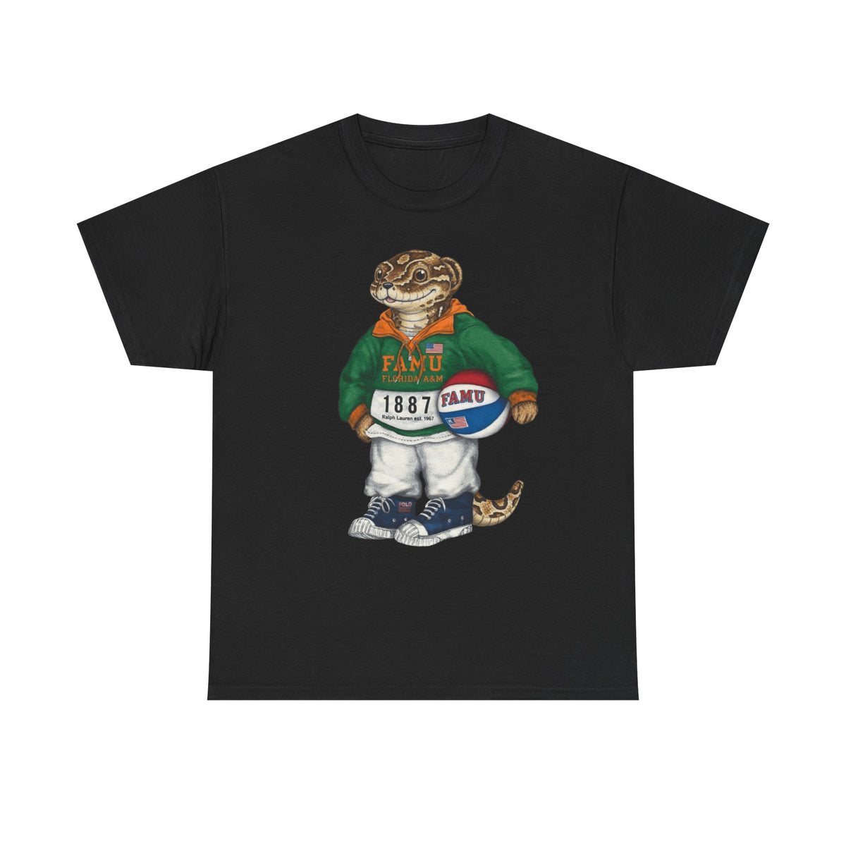 FAMU Rattler Bear  Edition- HBCU Tee Shirt