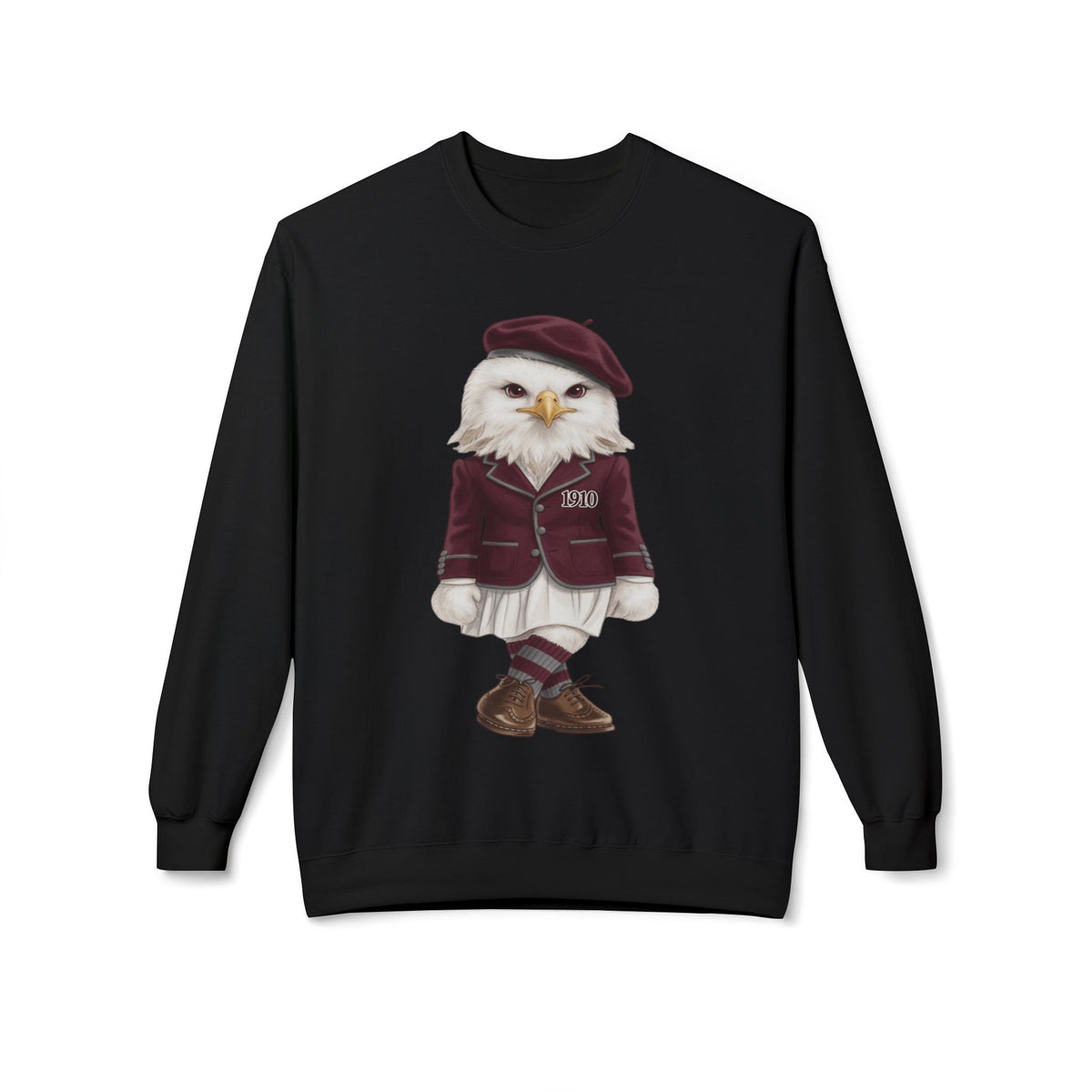 NCCU  Lady Eagle of 1910- HBCU Polo Bear sweatshirt