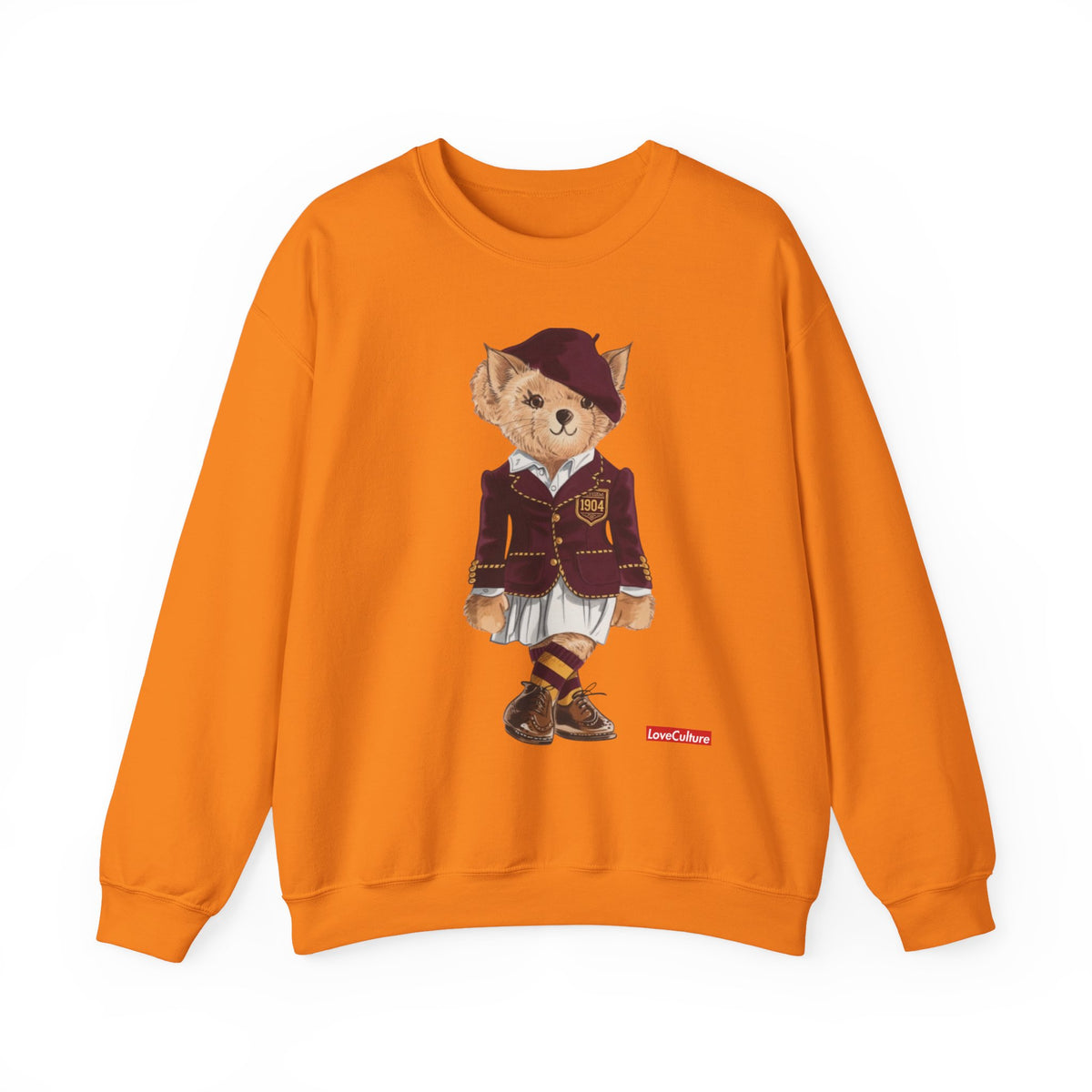 Bethune Cookman Teddy Bear Sweatshirt| Vintage Polo Club  Outfit
