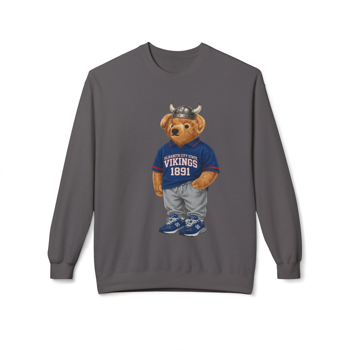 Viking Bear Mascot- HBCU Polo Bear sweatshirt