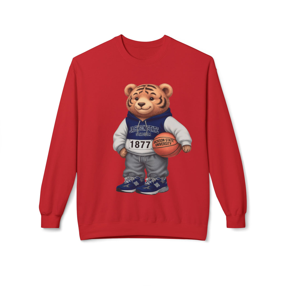 Jackson State Tiger Mascot- HBCU Polo Bear sweatshirt