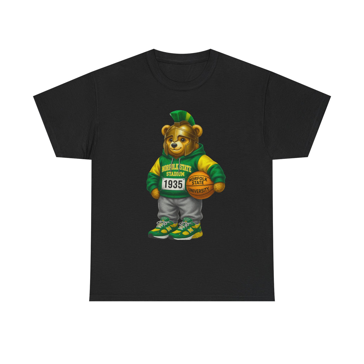 Norfolk State Spartan Bear - HBCU Tee Shirt