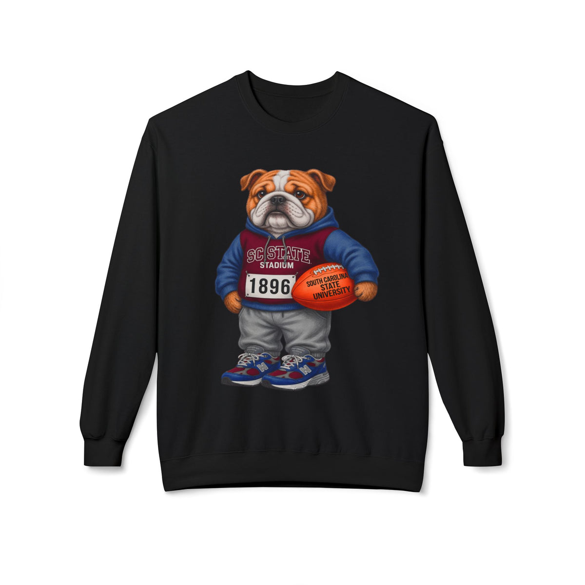 SC State Stadium Bulldog Mascot- HBCU Polo Bear sweatshirt