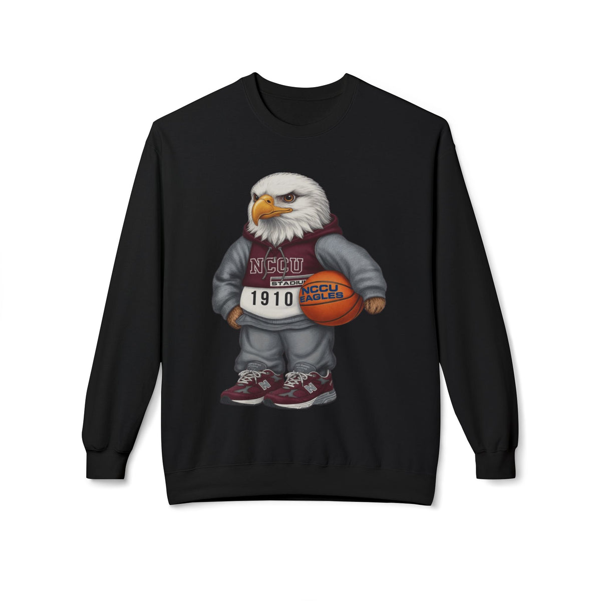 NCCU Eagles Mascot- HBCU Polo Bear sweatshirt