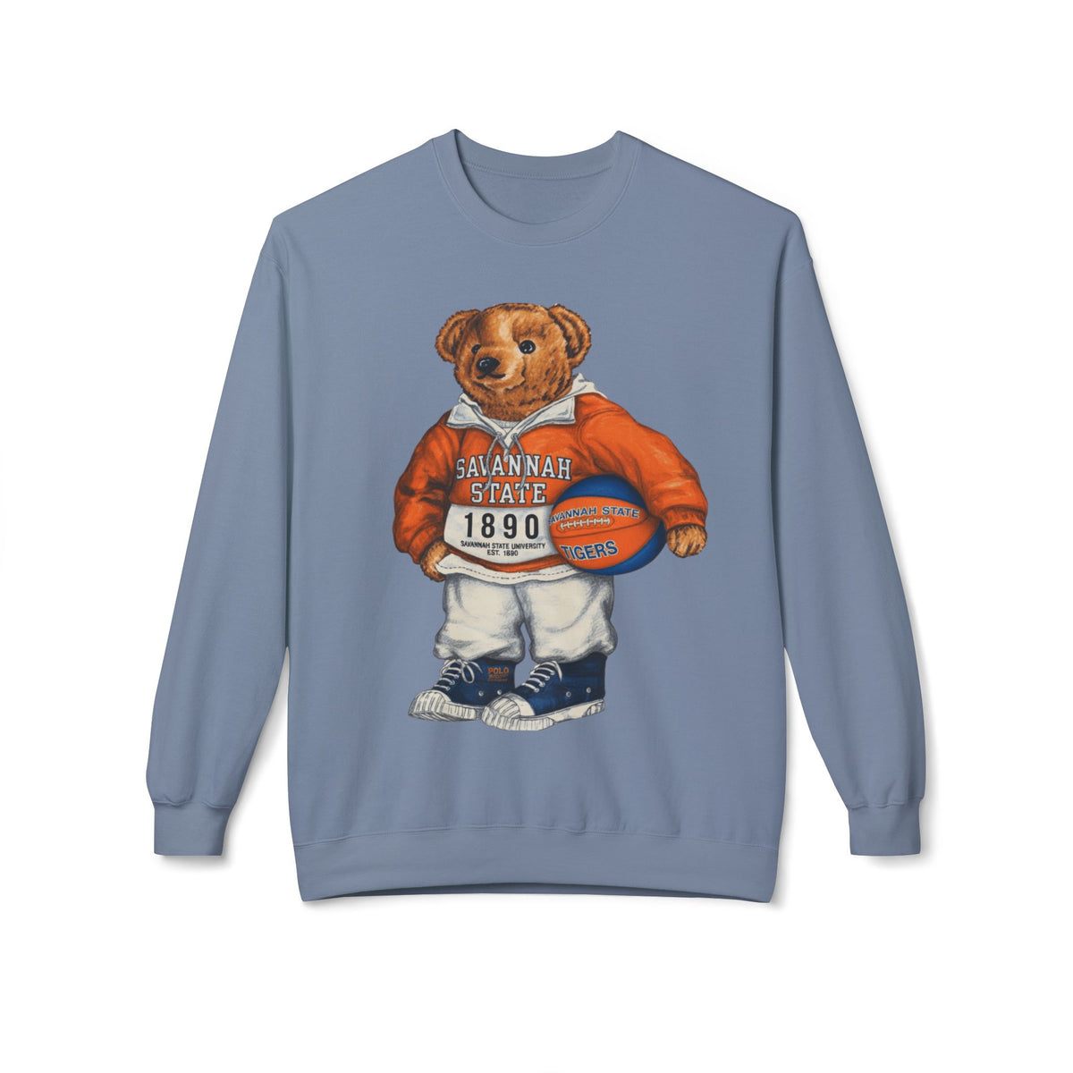 Savannah State Tigers Mascot- HBCU Polo Bear sweatshirt