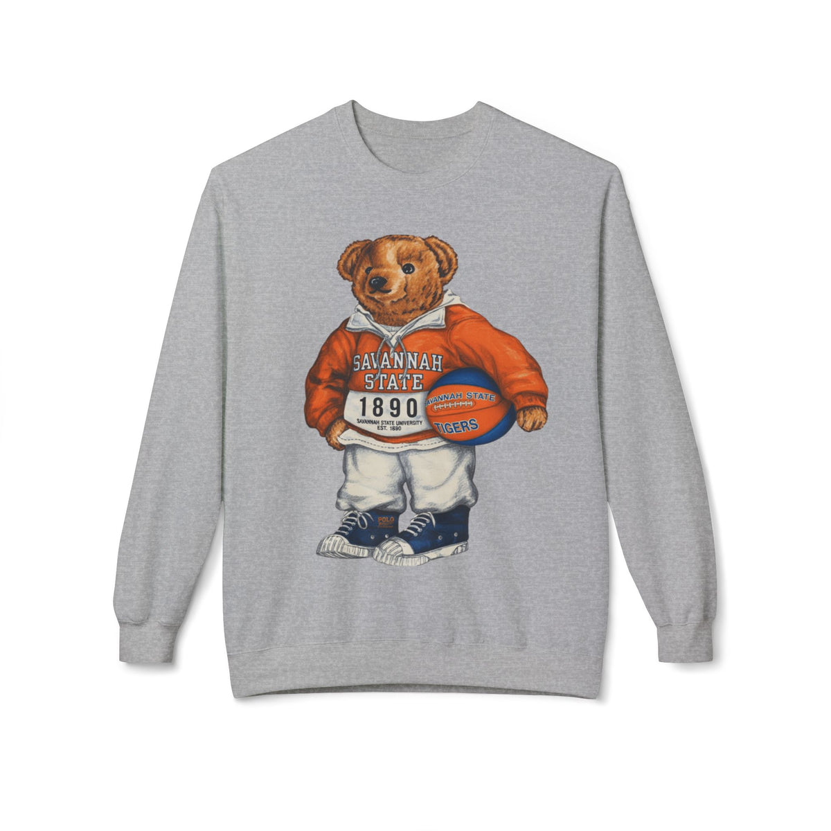 Savannah State Tigers Mascot- HBCU Polo Bear sweatshirt