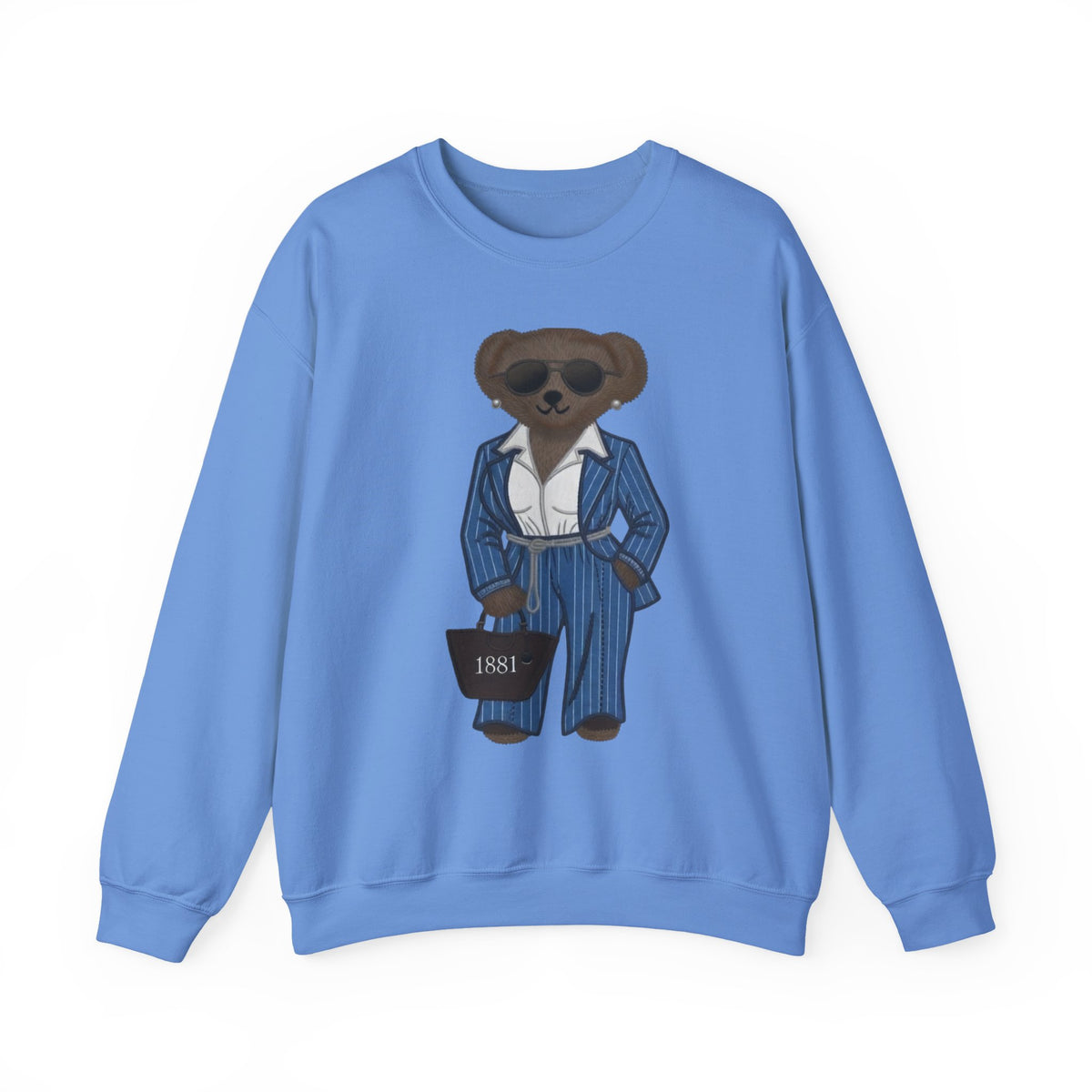 Spelman College Polo Bear  sweatshirt | Vintage Prep Teddy Bear