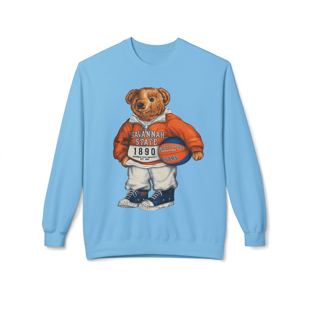 Savannah State Tigers Mascot- HBCU Polo Bear sweatshirt