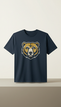 Slate Navy Bear Graphic Tee