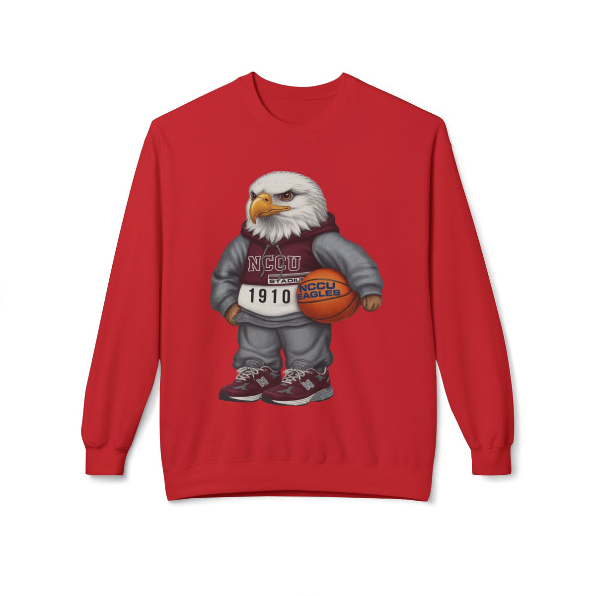 NCCU Eagles Mascot- HBCU Polo Bear sweatshirt