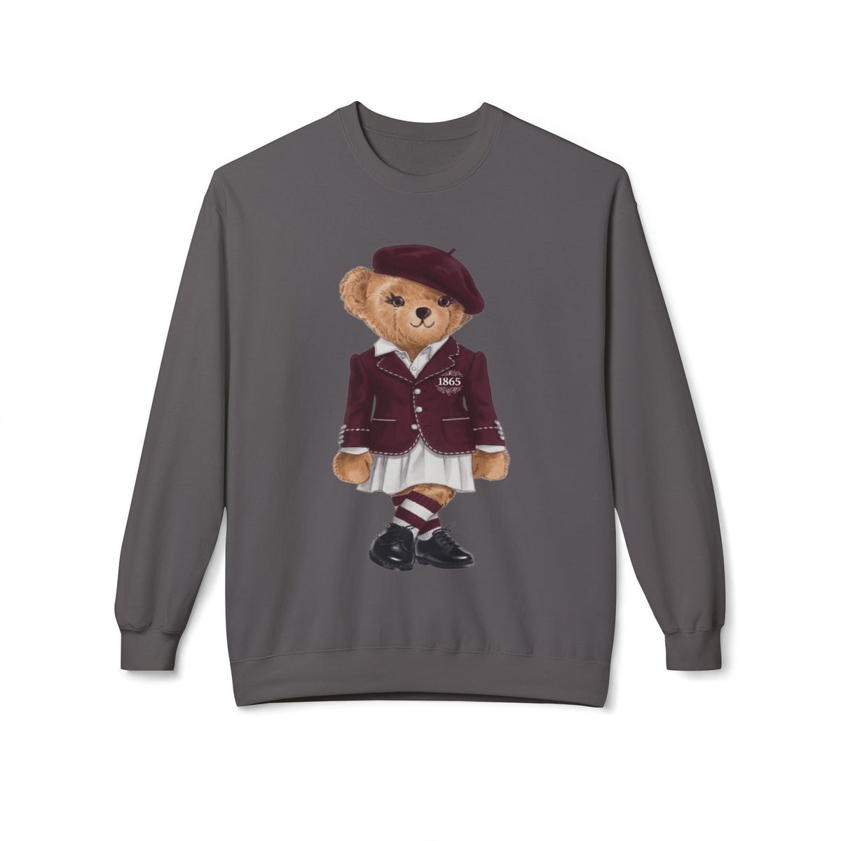 Shaw University Lady Bear Polo Bear Sweatshirt | HBCU Crewneck