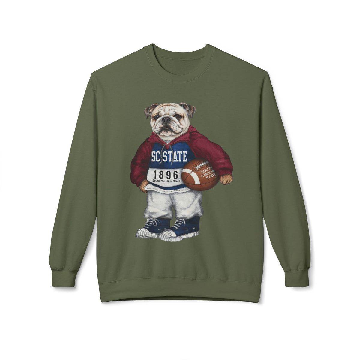 SC State Bulldog Mascot- HBCU Polo Bear sweatshirt