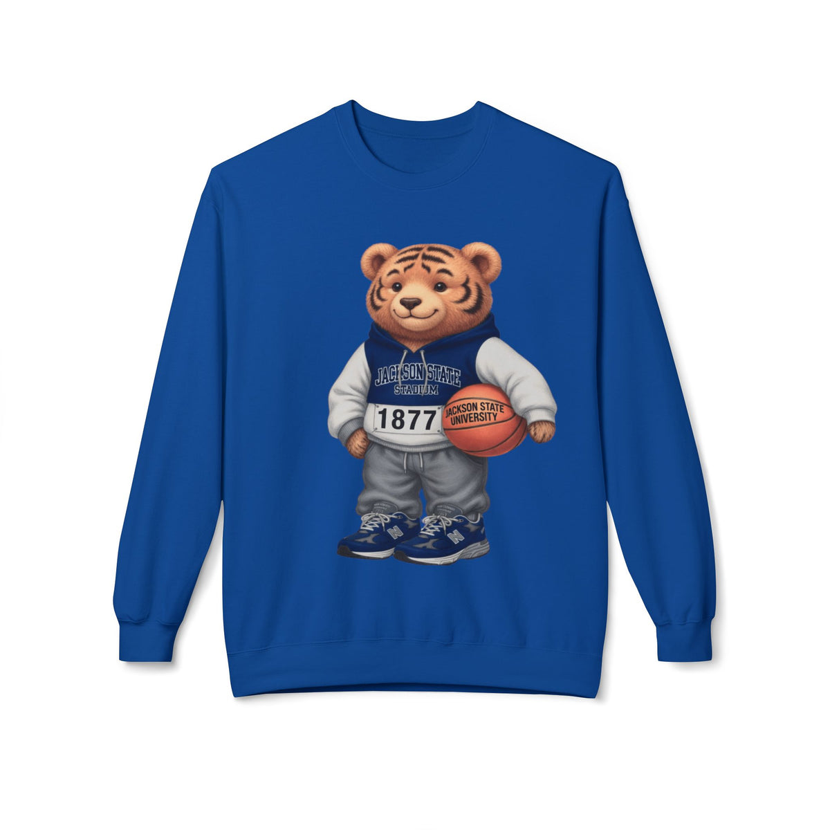 Jackson State Tiger Mascot- HBCU Polo Bear sweatshirt