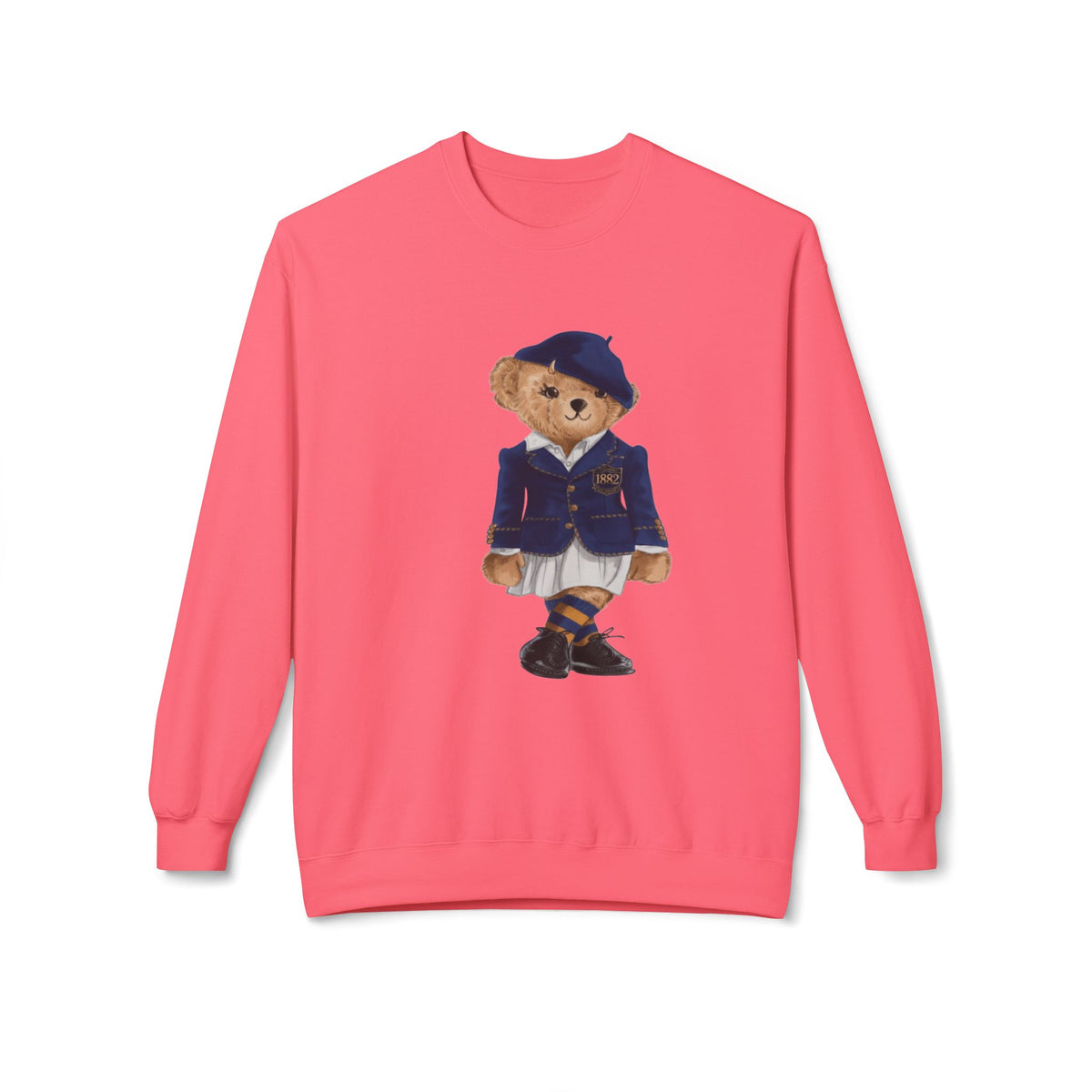 VSU Polo Bear Sweatshirt | Virginia State University Trojans Teddy | Vintage Prep HBCU Bear |