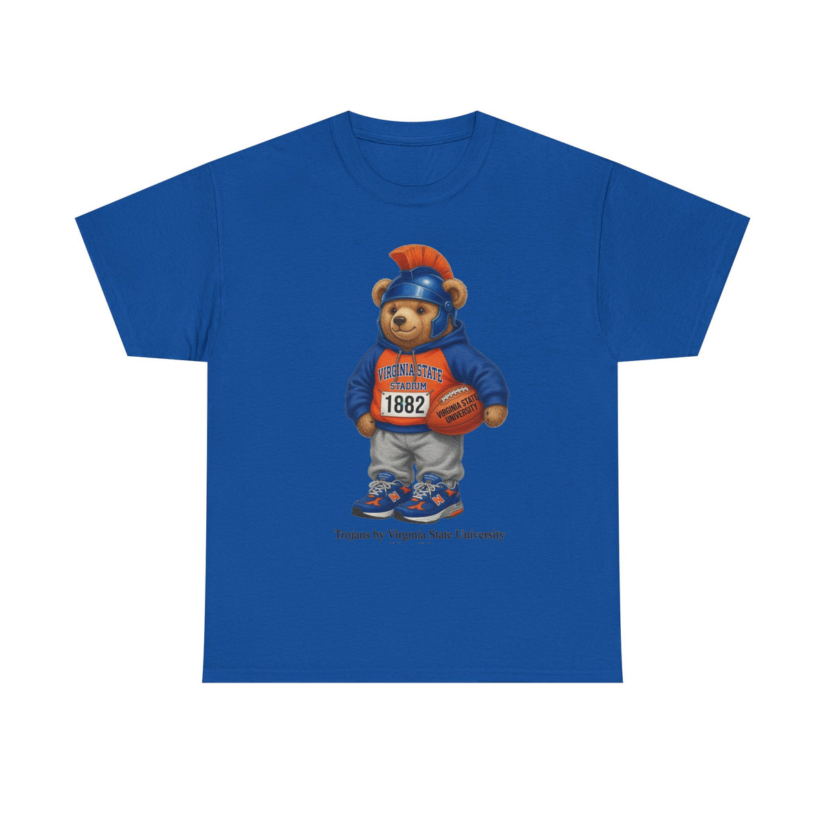 Virgina State Trojan Bear 2nd edition- HBCU Tee Shirt