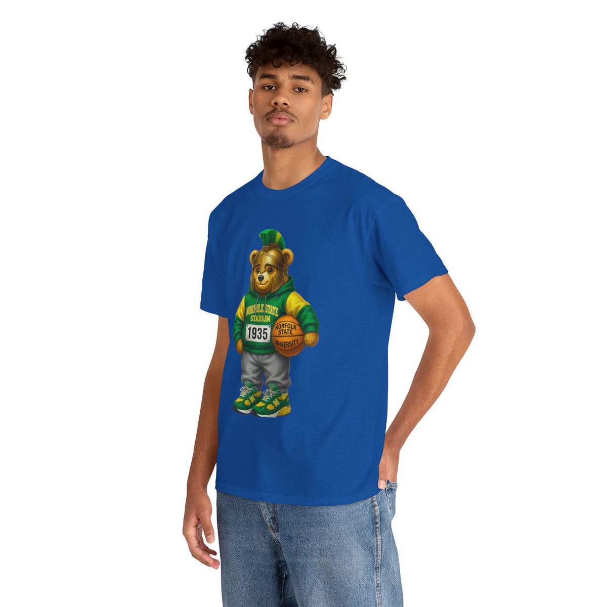 Norfolk State Spartan Bear - HBCU Tee Shirt