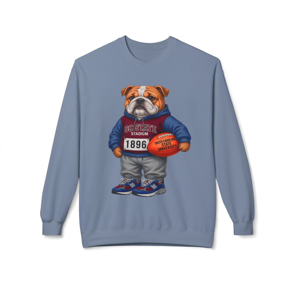SC State Stadium Bulldog Mascot- HBCU Polo Bear sweatshirt