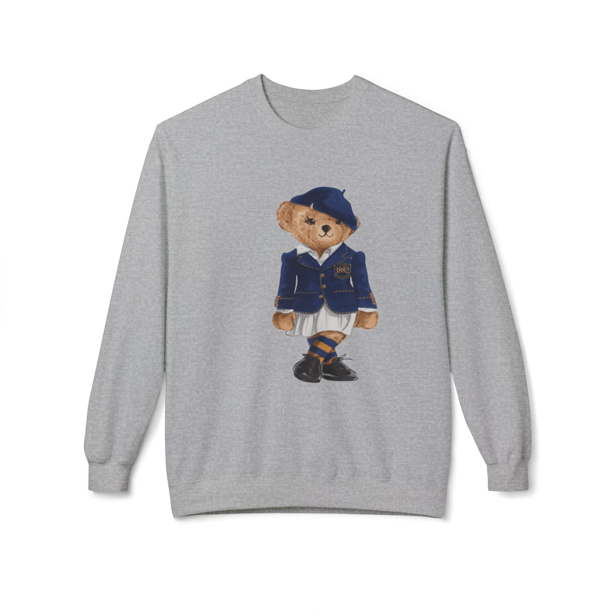 Vintage Teddy Bear School Mascot Character- HBCU Polo Bear sweatshirt