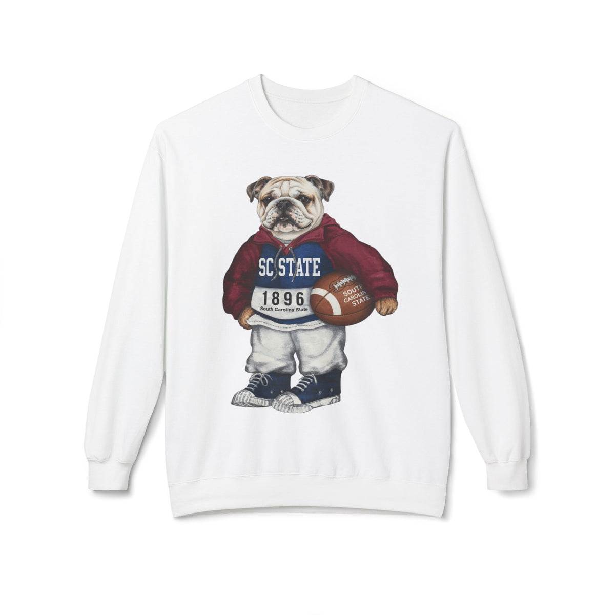 SC State Bulldog Mascot- HBCU Polo Bear sweatshirt