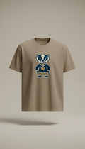 Warm Gray Campus Mascot Tee